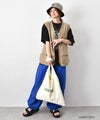 IN THE MARKET｜Vネックナイロンベスト [[C-2544]][C]