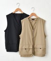 IN THE MARKET｜Vネックナイロンベスト [[C-2544]][C]