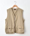 IN THE MARKET｜Vネックナイロンベスト [[C-2544]][C]