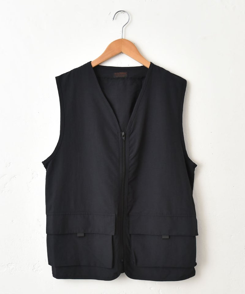 IN THE MARKET｜Vネックナイロンベスト [[C-2544]][C]
