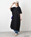  IN THE MARKET｜異素材切替えBIGポケット付きワンピース [[C-2545]][C]