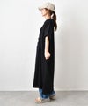  IN THE MARKET｜異素材切替えBIGポケット付きワンピース [[C-2545]][C]
