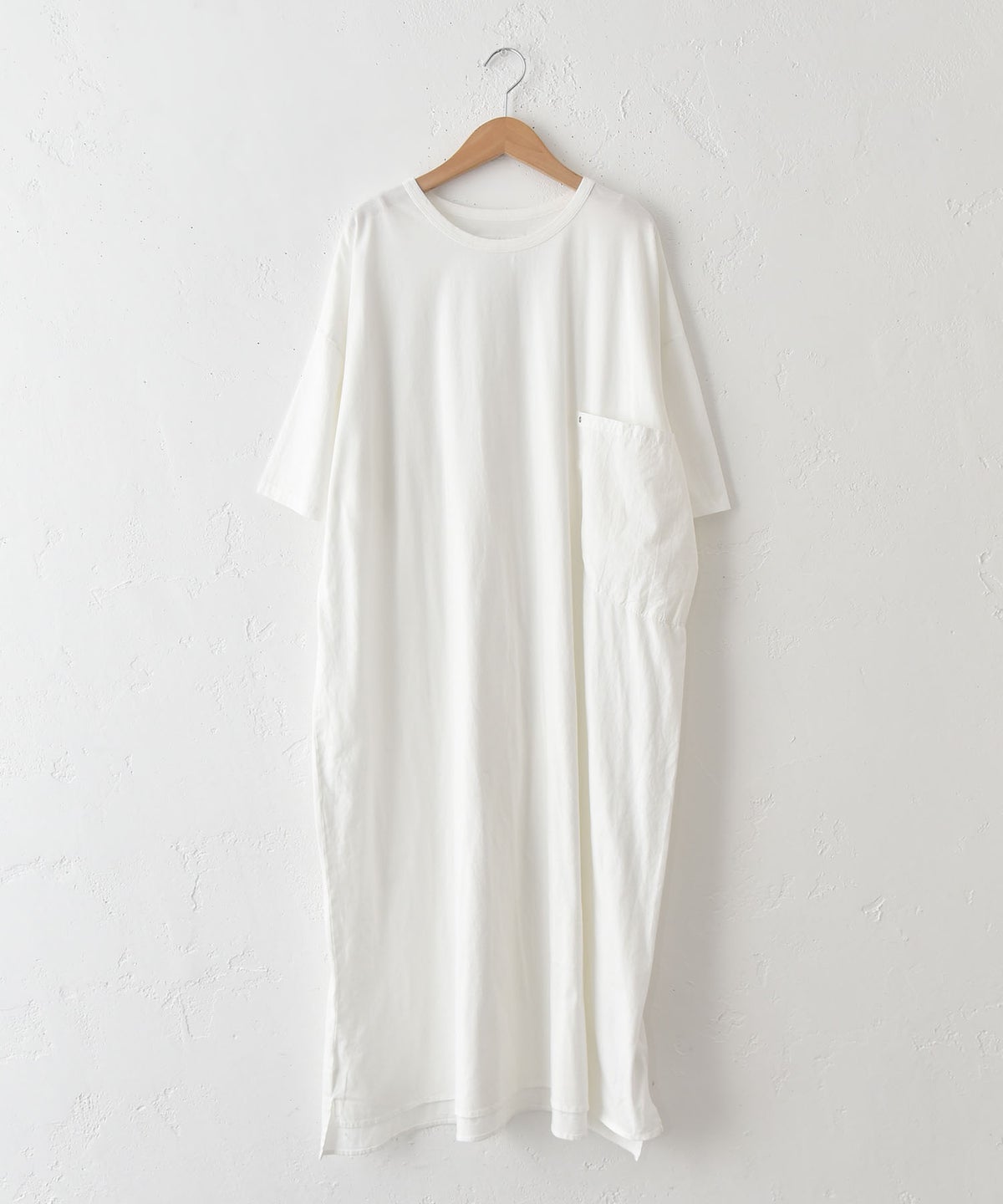  IN THE MARKET｜異素材切替えBIGポケット付きワンピース [[C-2545]][C]
