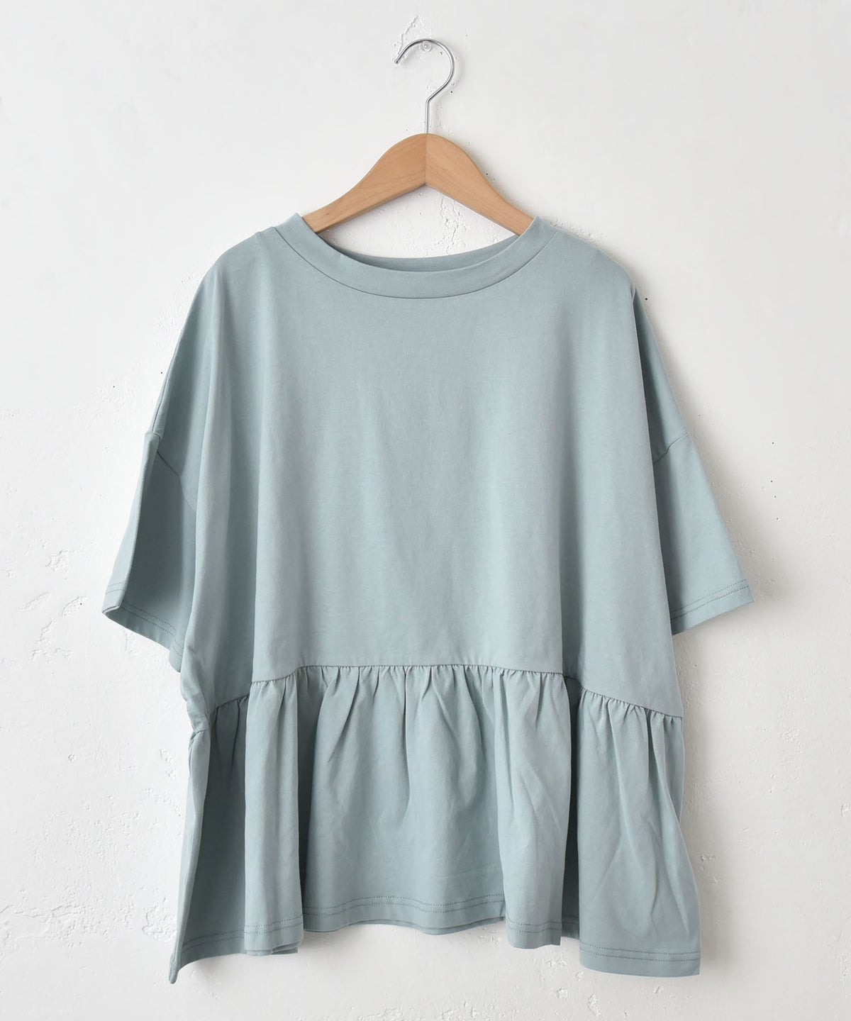 hagumu｜ギャザー切替カットソー [[C-761]][C]