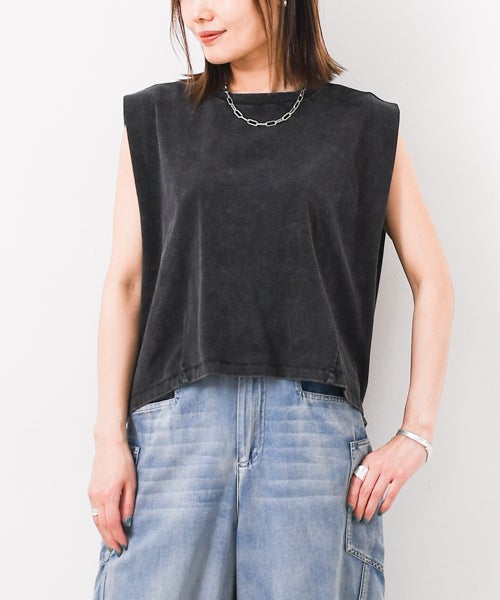 Hymn LIPA｜ノースリーブカットソー [[IZK26013]][F] | ma28 ONLINE STORE