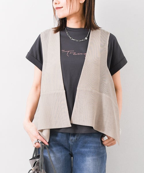 Dignite collier｜メッシュジレ [[80268212]][F] | ma28 ONLINE STORE