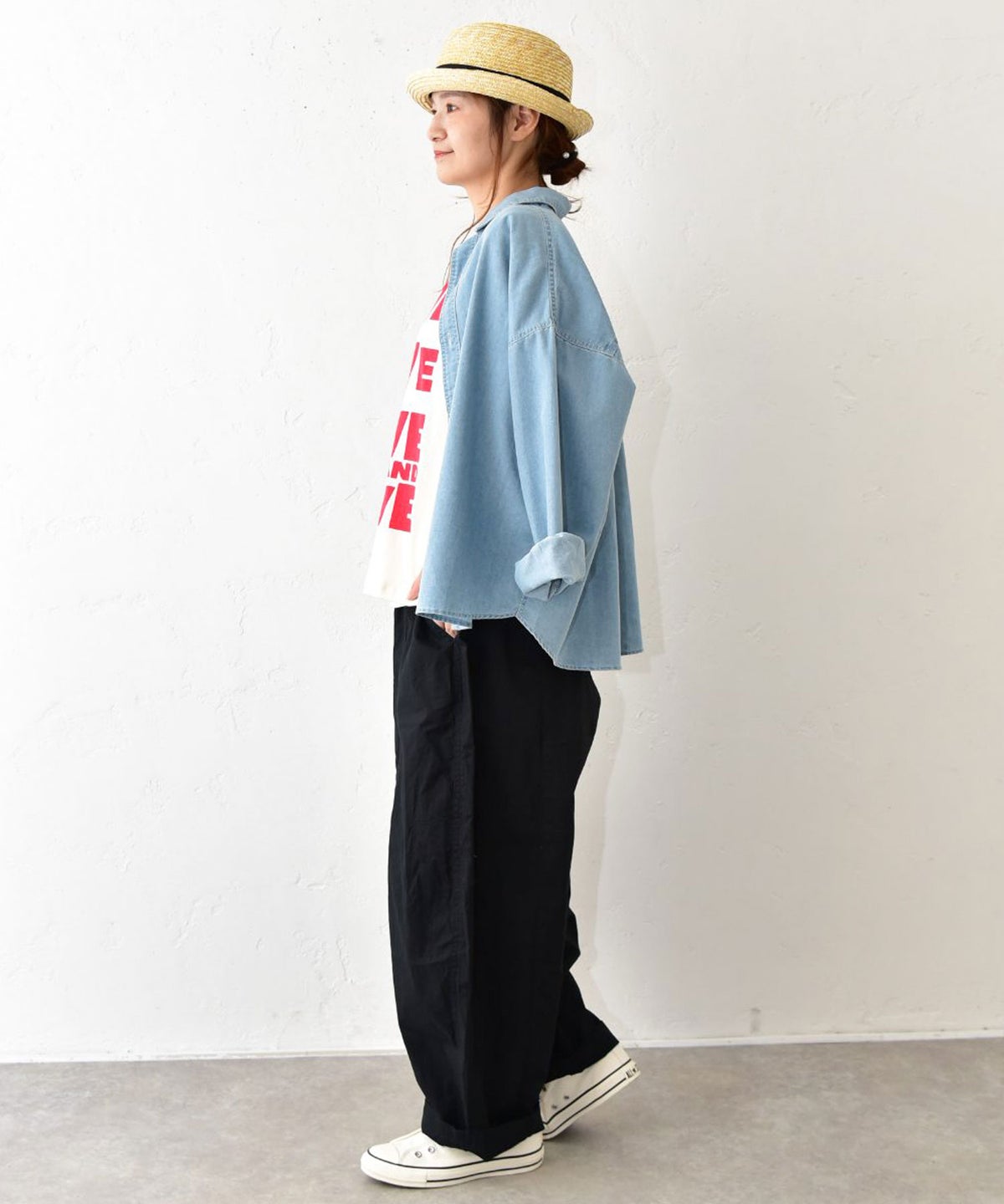 Our.｜デニムシャツ [[131363H]][C]