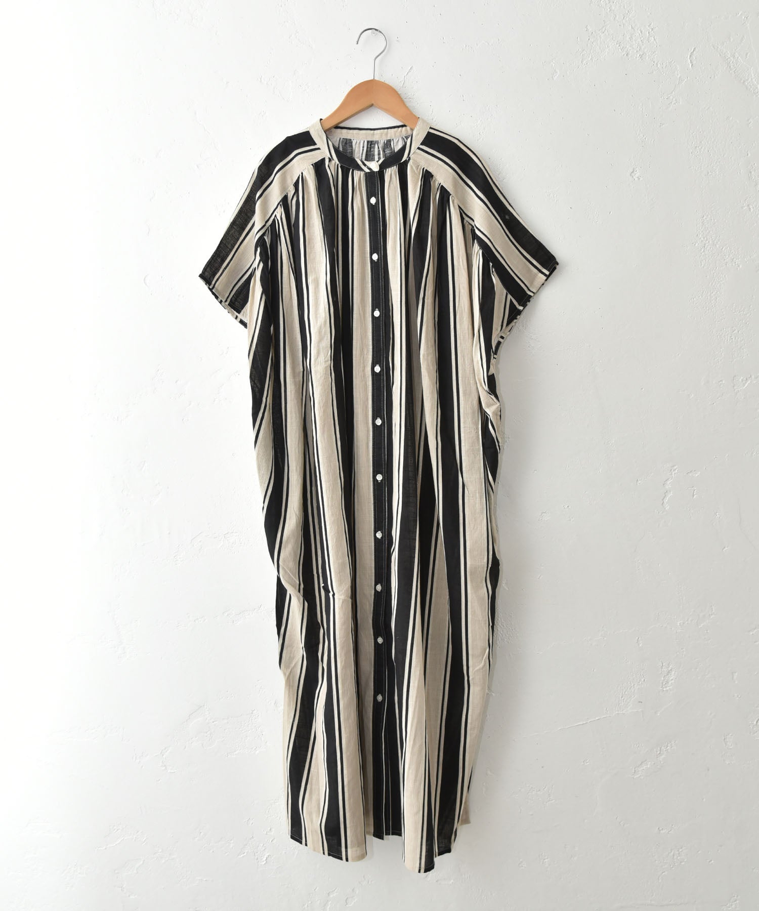 HUMS｜ストライプ前開きワンピース [[WHU006]][C] | ma28 ONLINE STORE