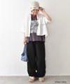 IN THE MARKET｜裾絞りカラーイージーパンツ [[C-2538]][C]