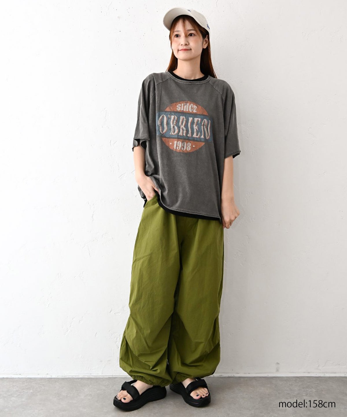  IN THE MARKET｜裾絞りカラーイージーパンツ [[C-2538]][C]