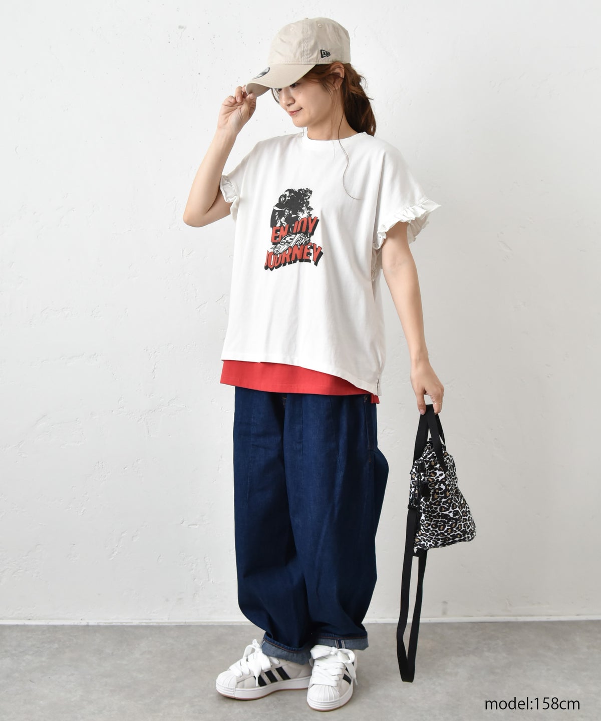 IN THE MARKET｜ピグメント加工フリルT [[C-2542]][C]