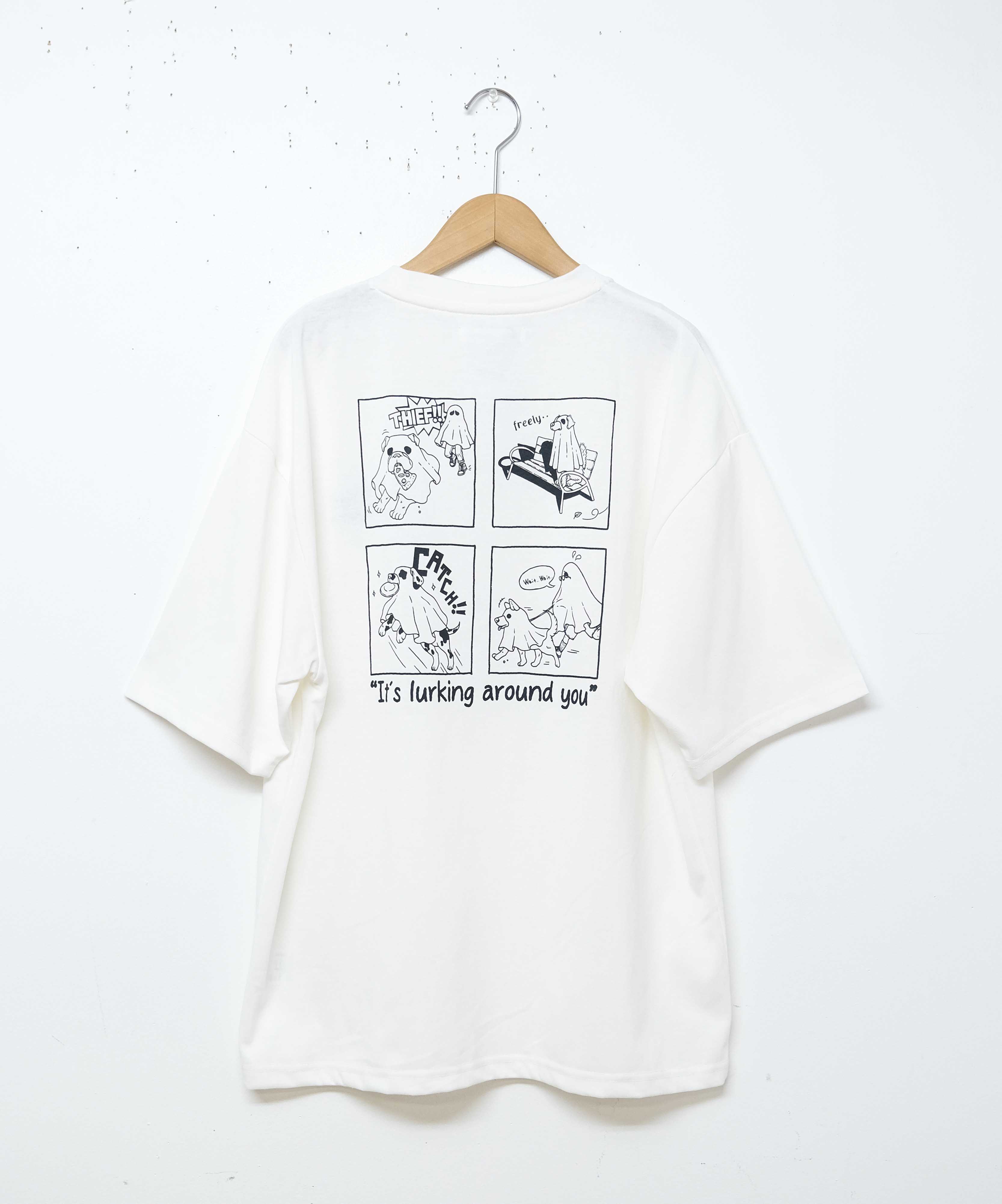 day standard｜度詰め天竺アニマル刺繍プリントTee [[111982]][D