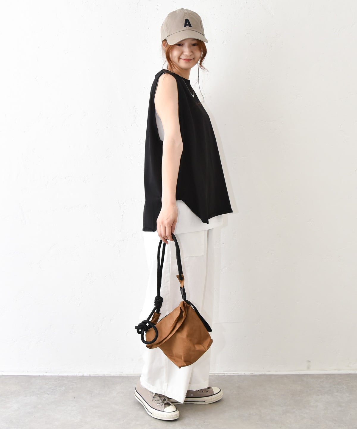 Our.｜裾ラウンドカットソー [[C-9065]][C]