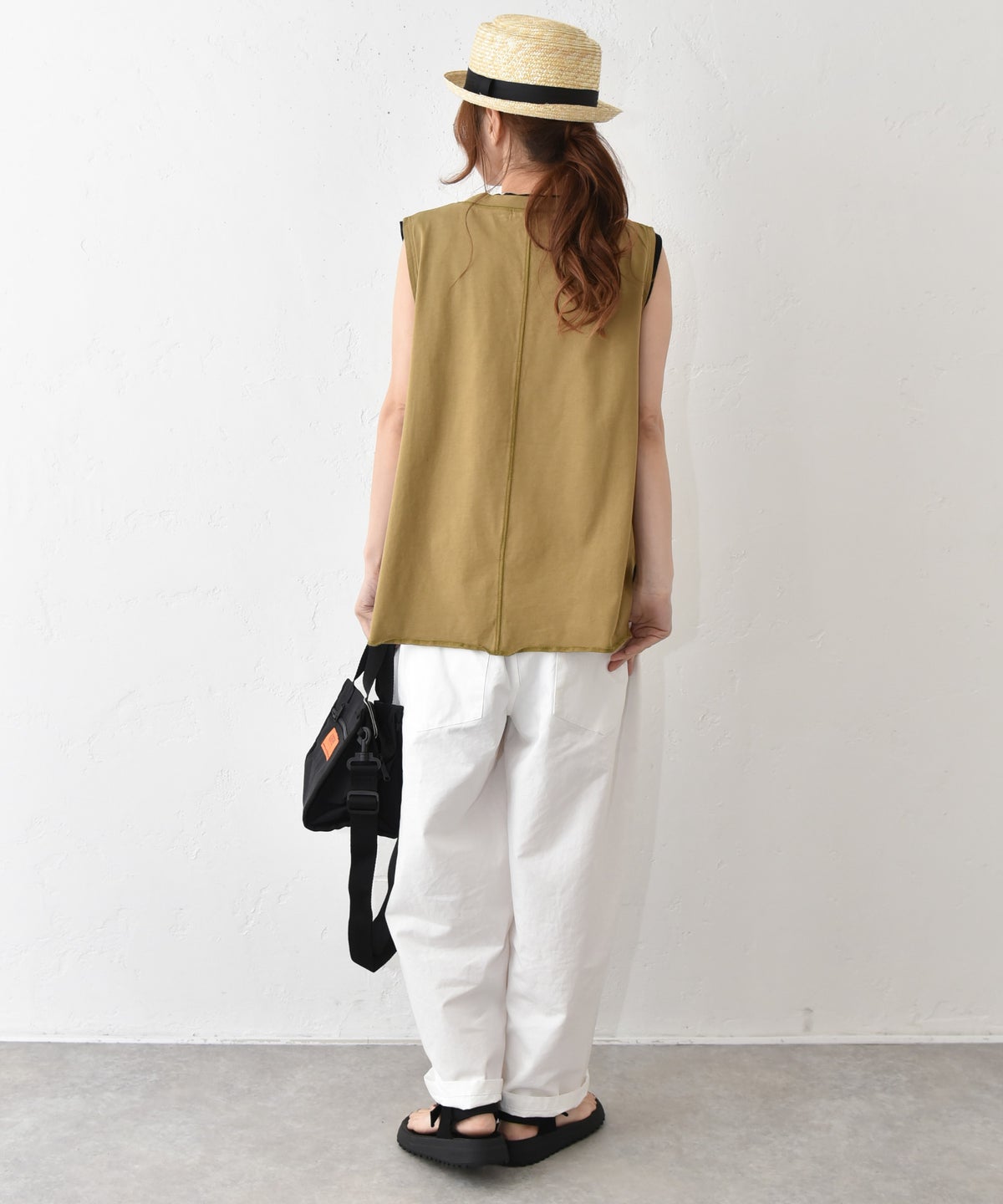 Our.｜裾ラウンドカットソー [[C-9065]][C]