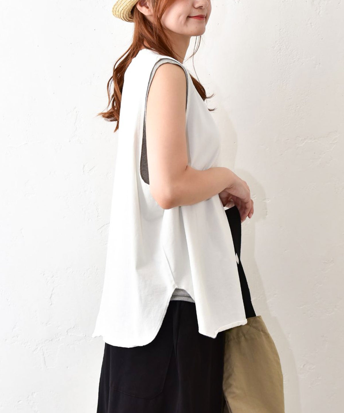 Our.｜裾ラウンドカットソー [[C-9065]][C]