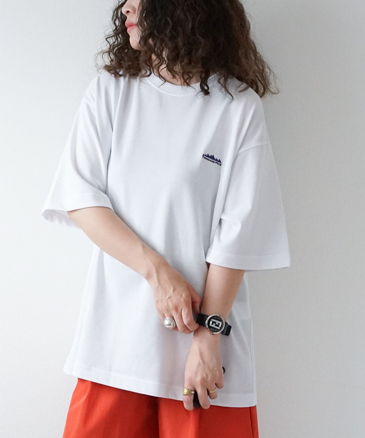 THOUSAND MILE｜SHORT　SLEEVE　T-SHIRT＆SHORT　PANTS　SET [[TM261NP00021]][D]