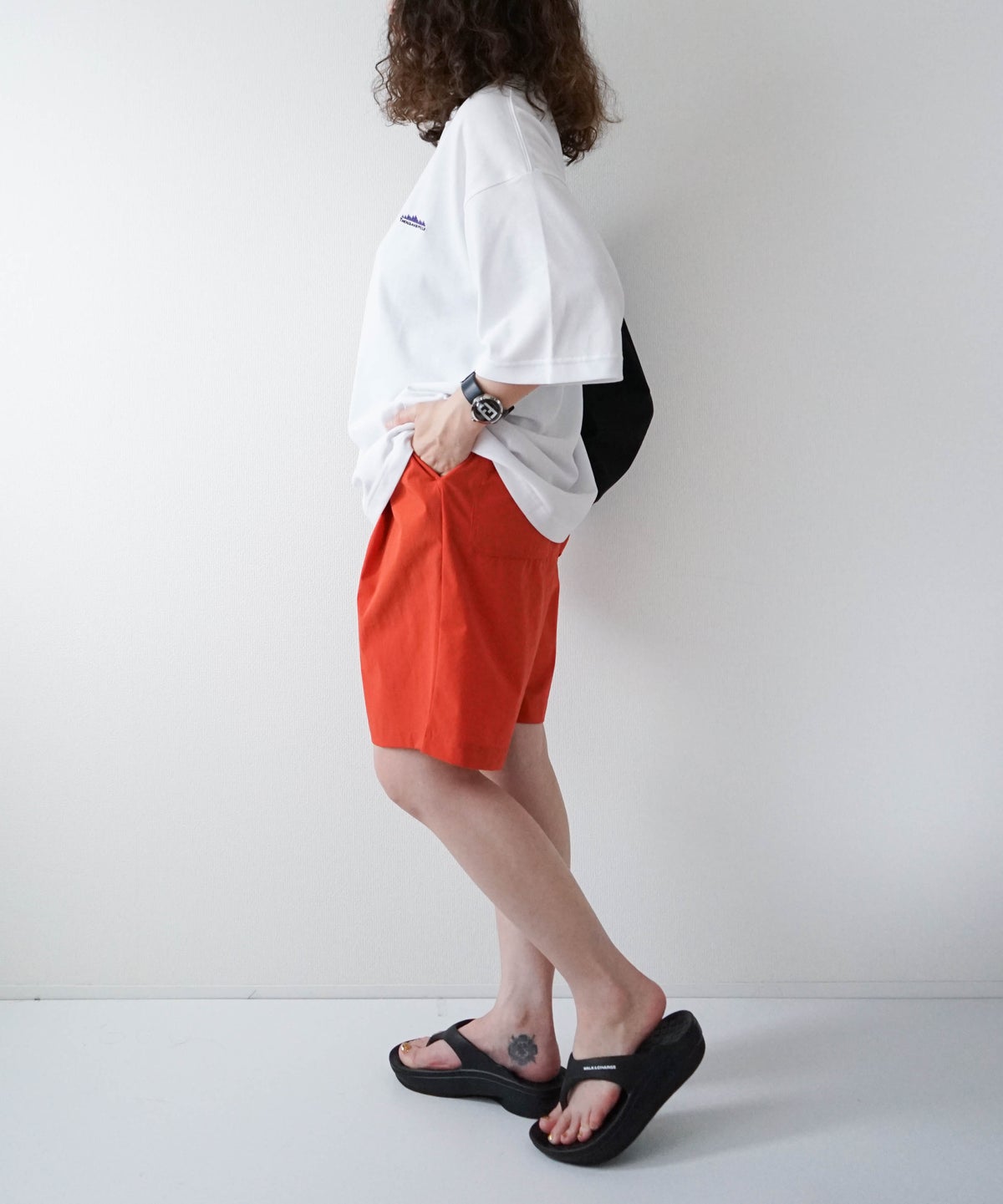 THOUSAND MILE｜SHORT　SLEEVE　T-SHIRT＆SHORT　PANTS　SET [[TM261NP00021]][D]