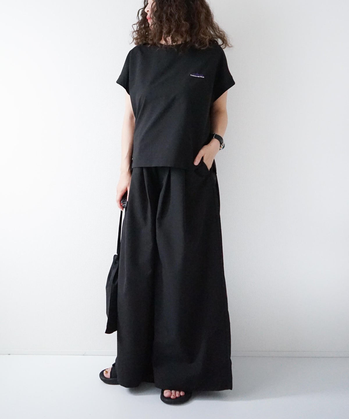 THOUSAND MILE｜FRENCH SLEEVE SHIRT&LONG PANTS SET [[TM261HA00362]][D]