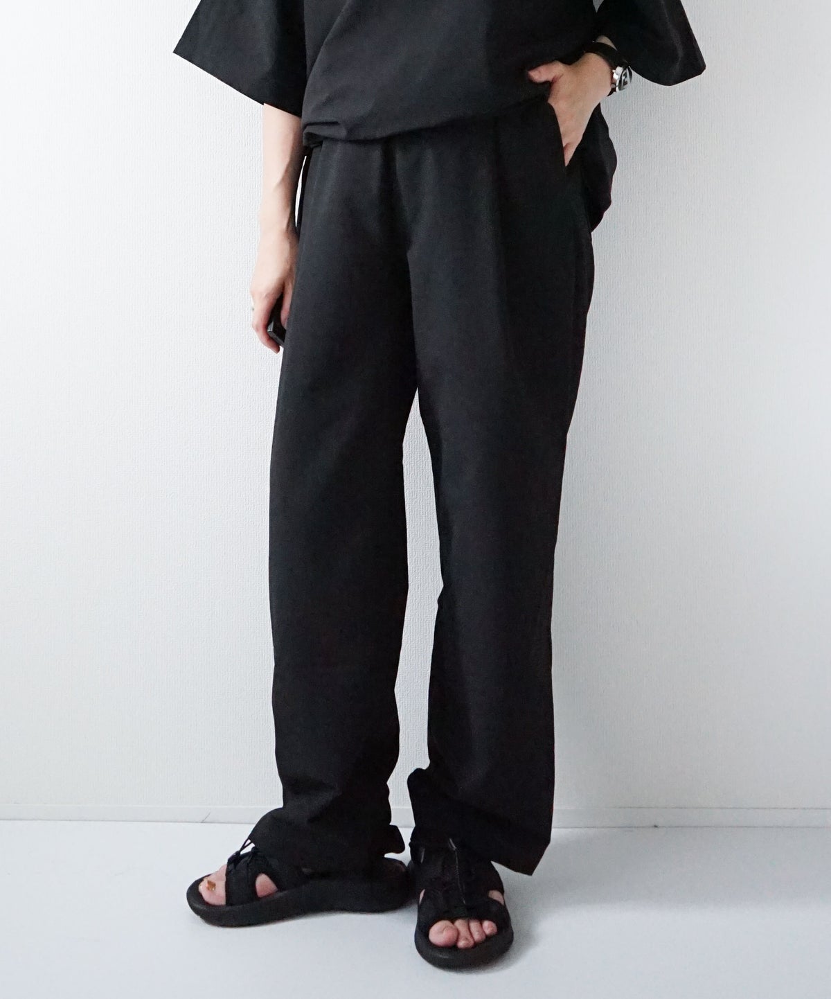 THOUSAND MILE｜SHORT SLEEVE T-SHIRT＆LONG PANTS SET [[TM261HA00291]][D]
