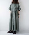 THOUSAND MILE｜SHORT SLEEVE SNAP ONE PIECE [[TM261HA00422]][D]
