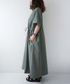 THOUSAND MILE｜SHORT SLEEVE SNAP ONE PIECE [[TM261HA00422]][D]