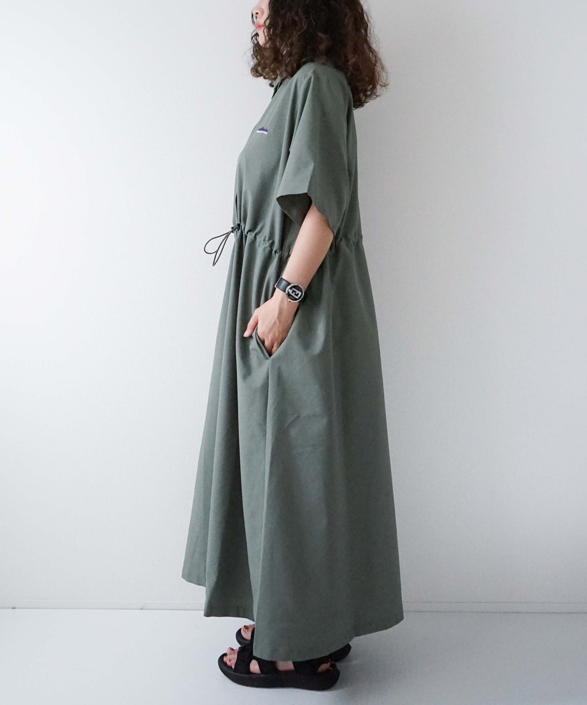 THOUSAND MILE｜SHORT SLEEVE SNAP ONE PIECE [[TM261HA00422]][D]