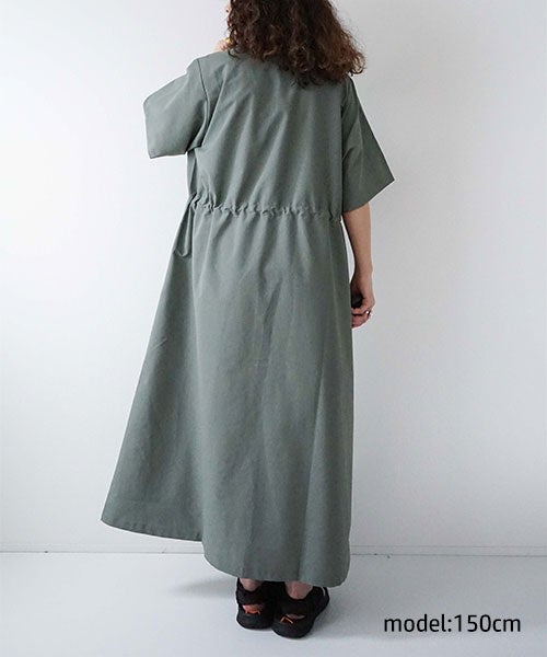 THOUSAND MILE｜SHORT SLEEVE SNAP ONE PIECE [[TM261HA00422]][D]