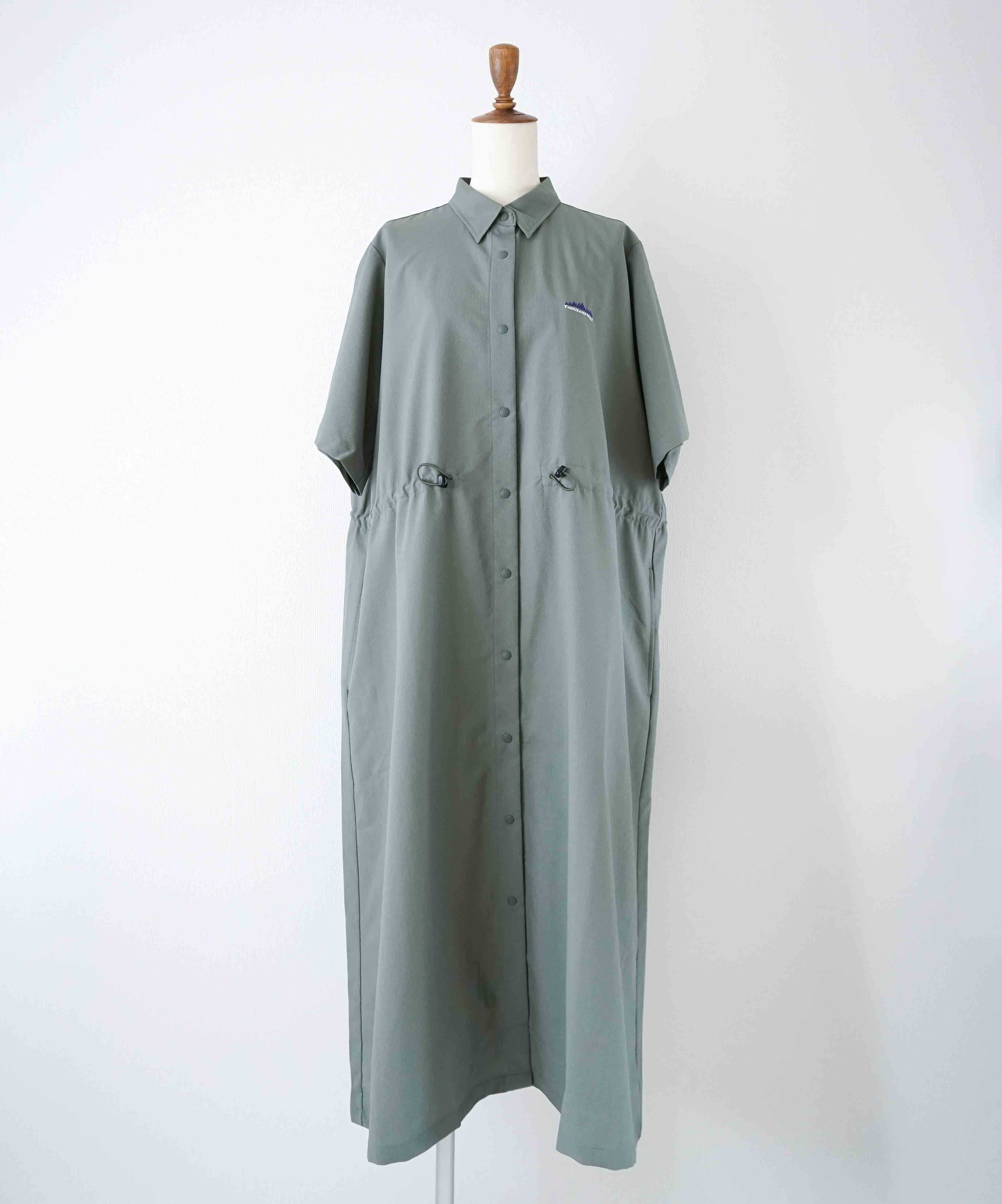 THOUSAND MILE｜SHORT SLEEVE SNAP ONE PIECE [[TM261HA00422]][D