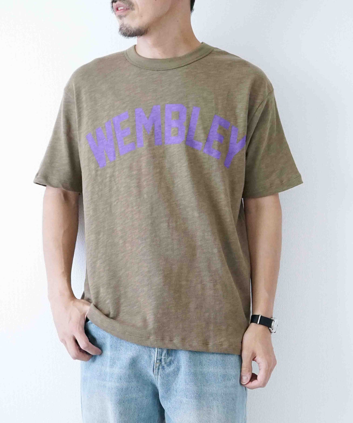  day standard｜スラブ天竺シンプルロゴTシャツ [[M5016211]][D]