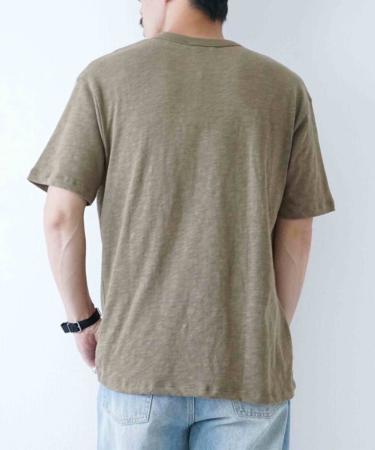  day standard｜スラブ天竺シンプルロゴTシャツ [[M5016211]][D]