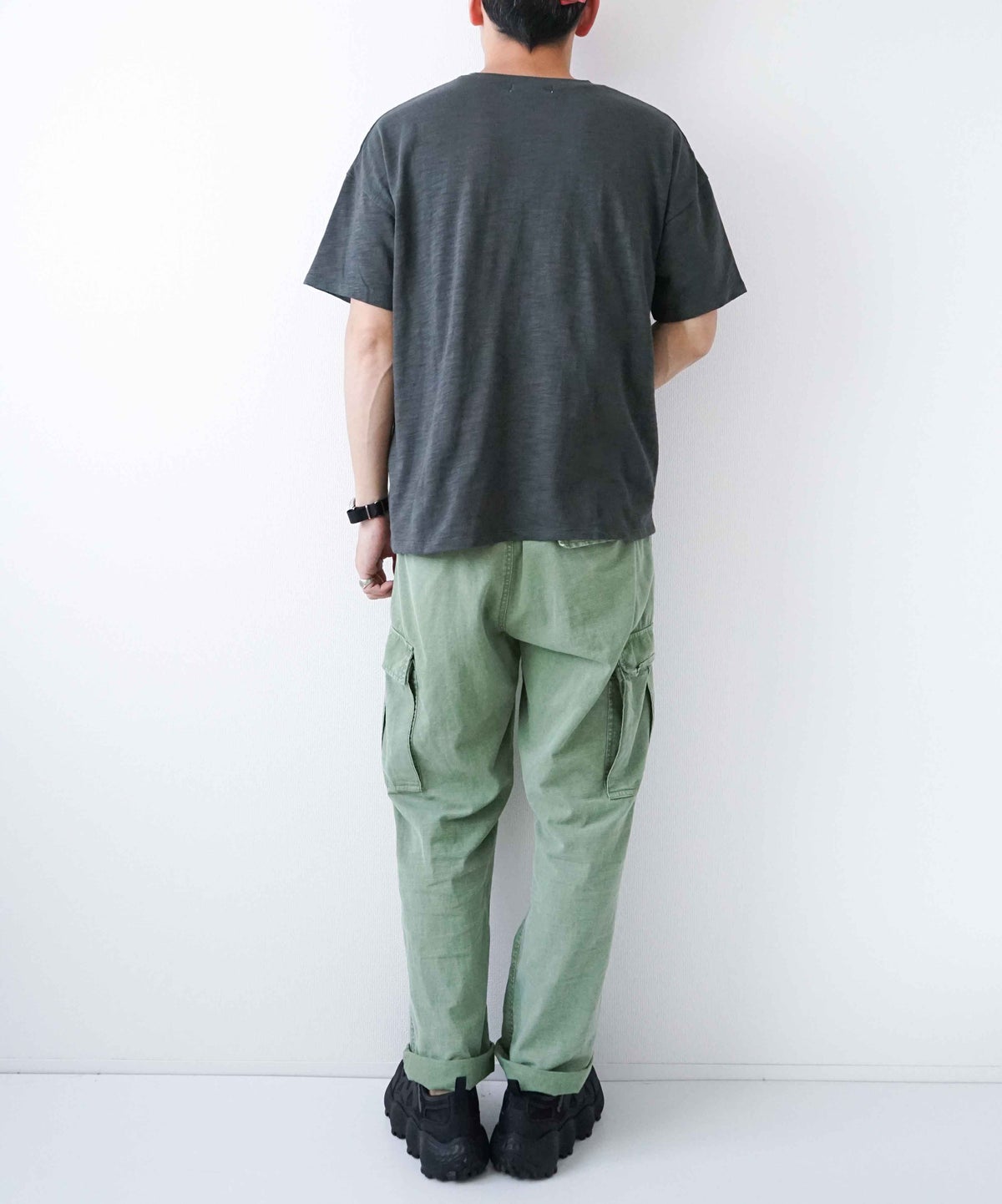  day standard｜スラブ天竺シンプルロゴTシャツ [[M5016211]][D]