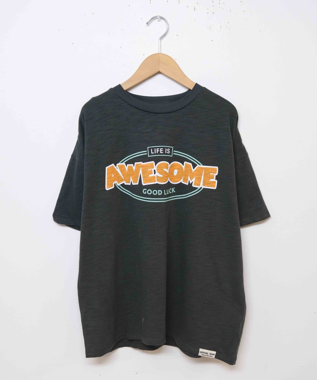  day standard｜スラブ天竺シンプルロゴTシャツ [[M5016211]][D]