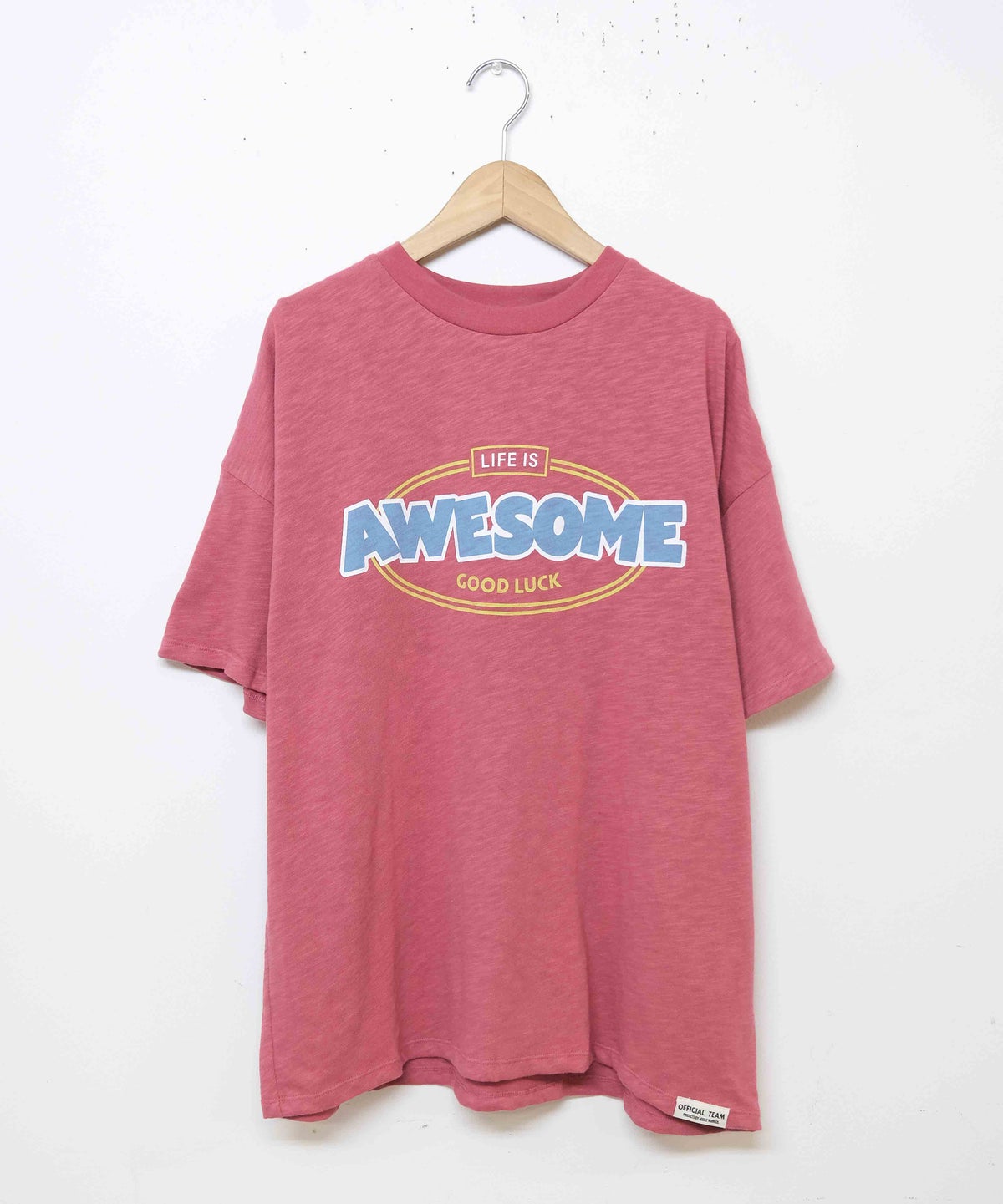  day standard｜スラブ天竺シンプルロゴTシャツ [[M5016211]][D]