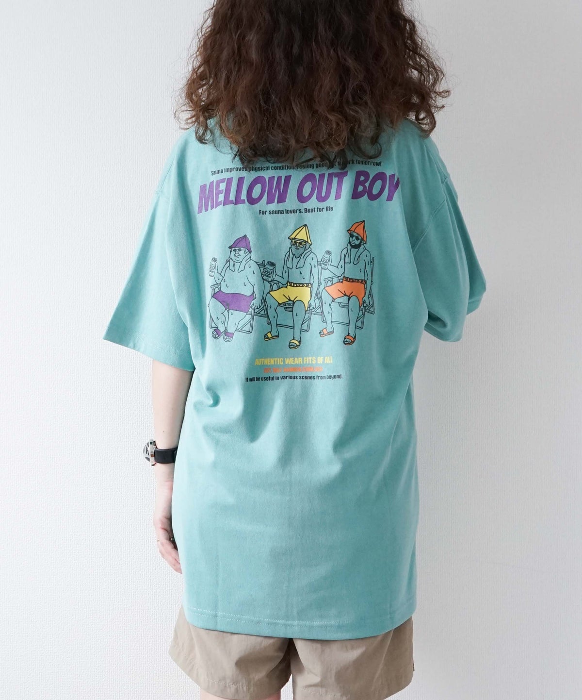 duckster｜度詰め天竺 REGULAR FIT TEE（MELLOW OUT BOY） [[951903]][D]