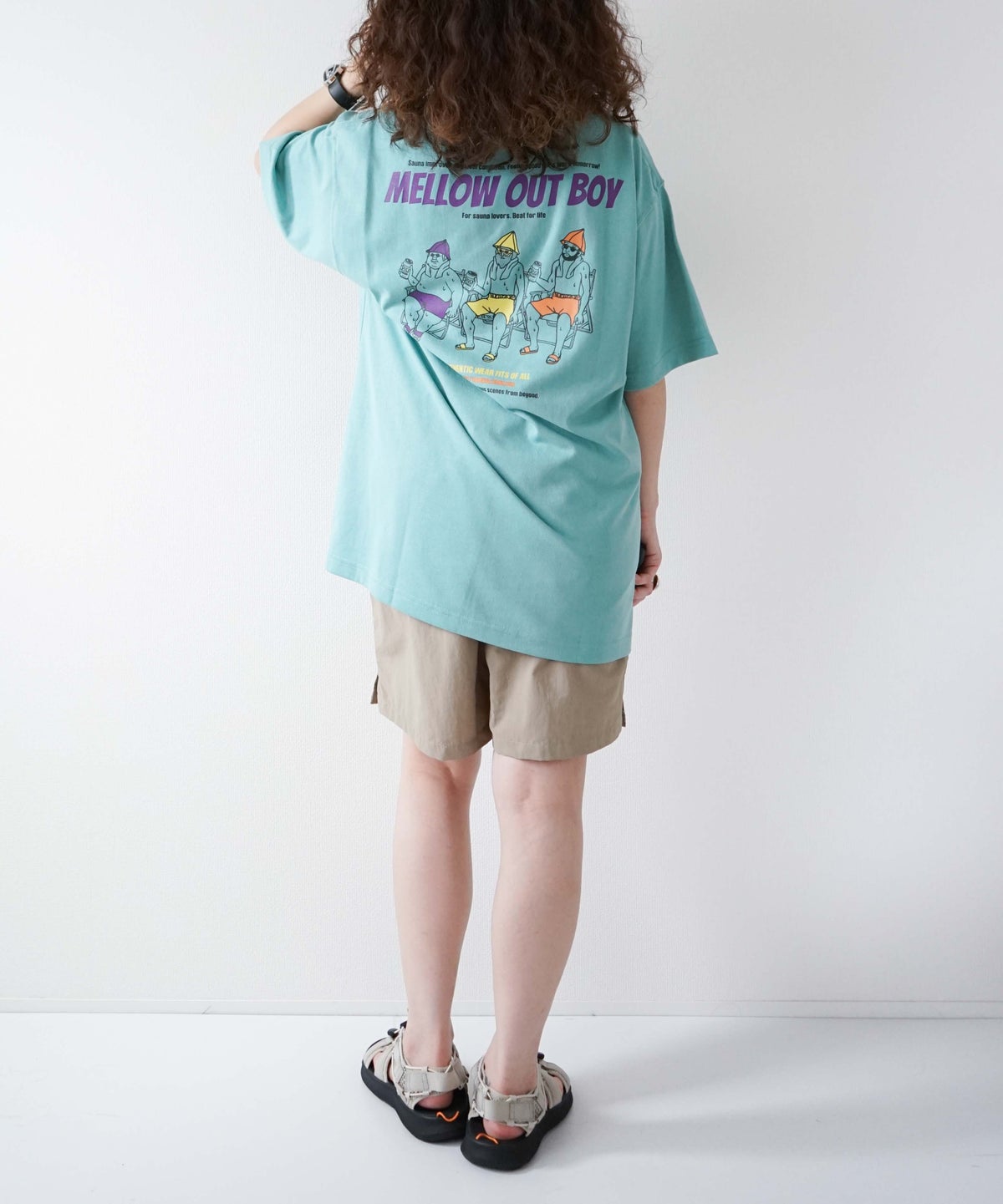duckster｜度詰め天竺 REGULAR FIT TEE（MELLOW OUT BOY） [[951903]][D]