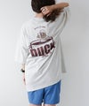 duckster｜吸水速乾 LOOSE FIT ポケットTEE（COFFEE) [[950202]][D]