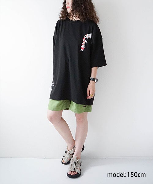 duckster｜吸水速乾 LOOSE FIT TEE（DUNK） [[950203]][D]