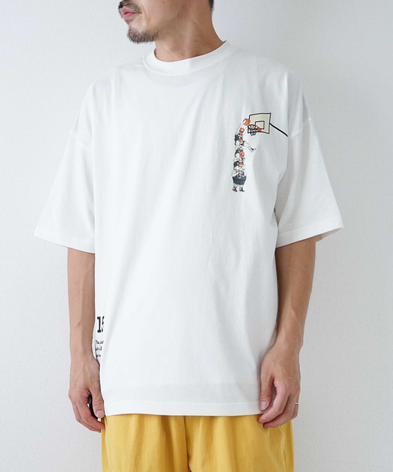 duckster｜吸水速乾 LOOSE FIT TEE（DUNK） [[950203]][D]
