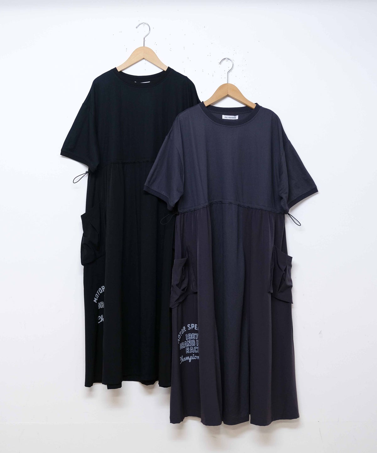 day standard｜異素材切り替えワンピース [[K261086-28]][D]