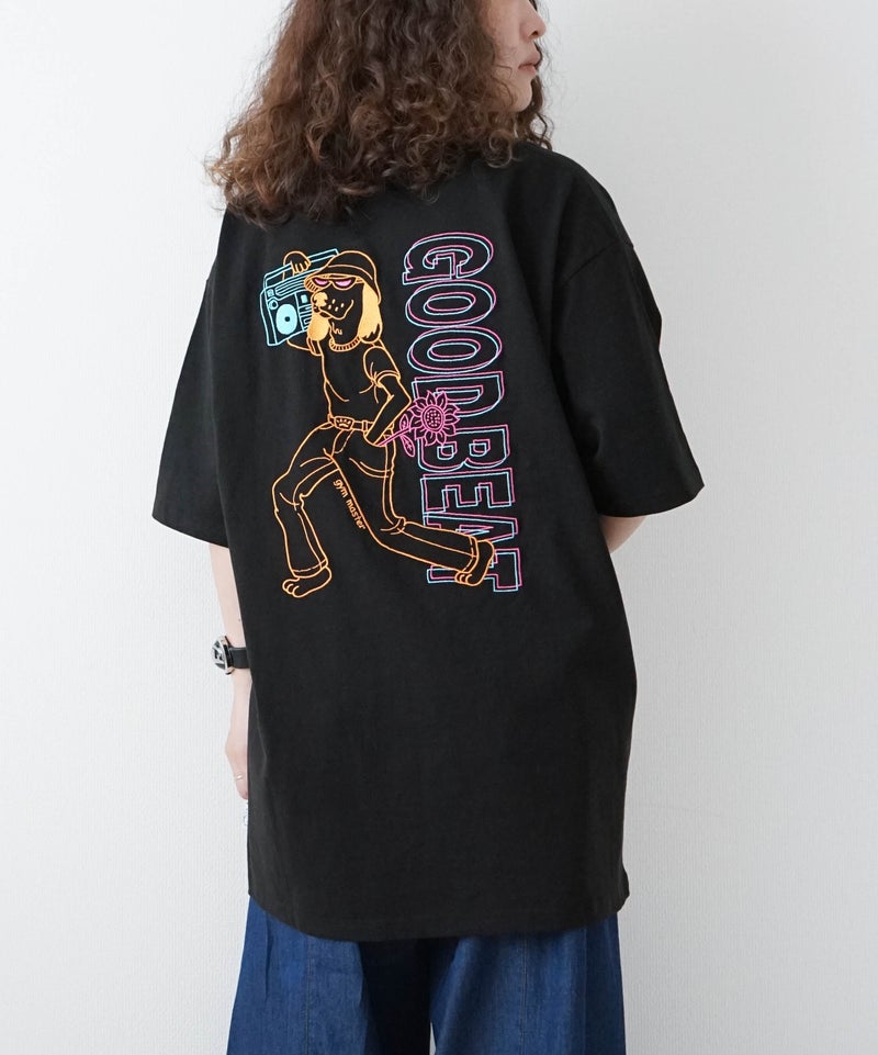  ジムマスター｜7.4OZ GOOD BEAT 刺繍Tee [[G721705]][D]
