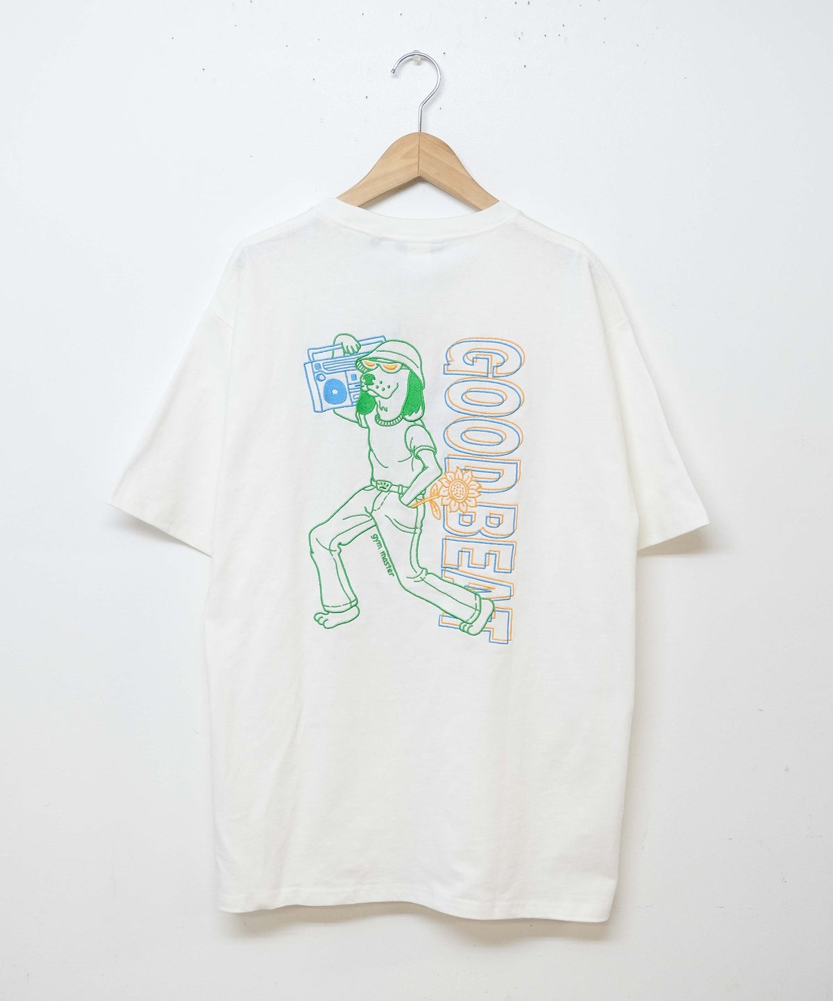 ジムマスター｜7.4OZ GOOD BEAT 刺繍Tee [[G721705]][D]
