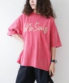 KAKELA & TRANQUIL｜刺繍ロゴクルーTee [[12603-455-10]][D]