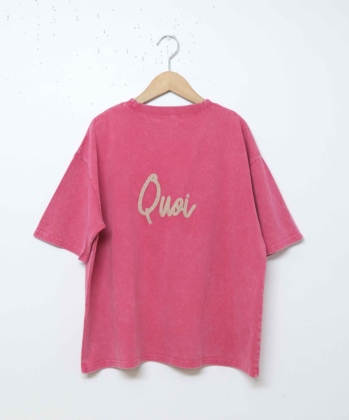 KAKELA & TRANQUIL｜刺繍ロゴクルーTee [[12603-455-10]][D]