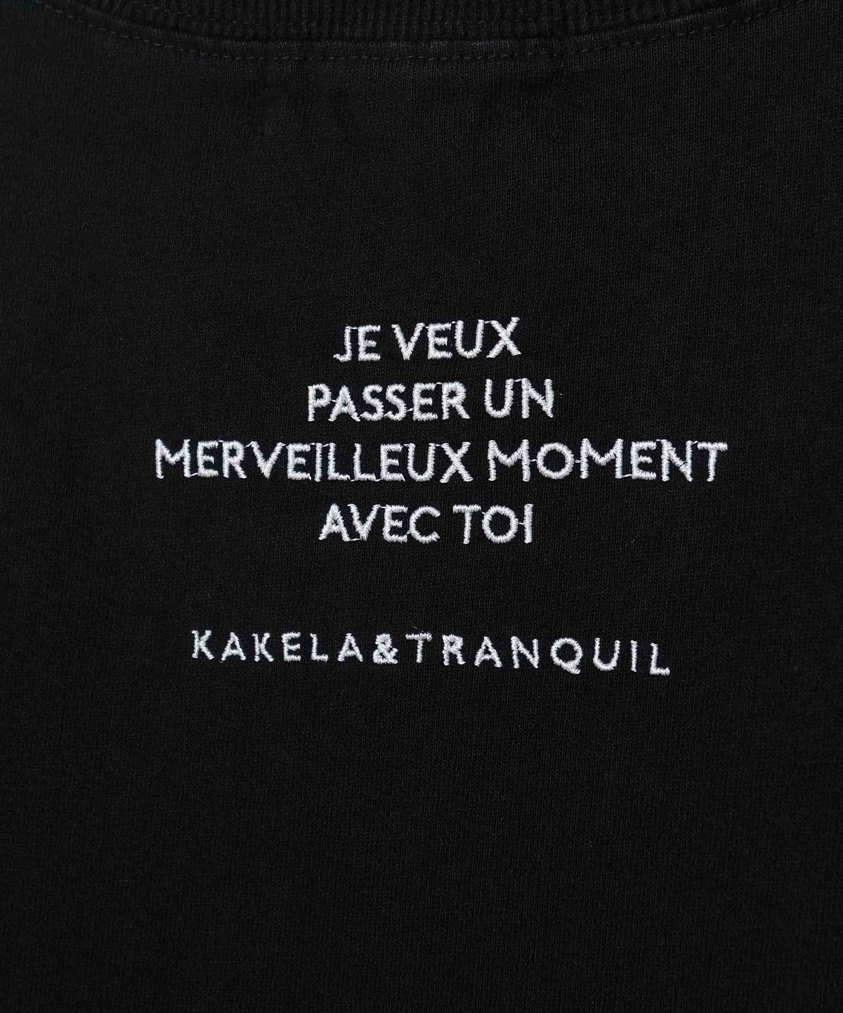 KAKELA & TRANQUIL｜カモフラたたきつけクルーT [[12603-459-10]][D]