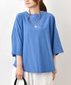Our.｜クルーネック5分袖カットソー [[C-9066]][C]
