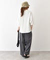 Our.｜クルーネック5分袖カットソー [[C-9066]][C]