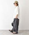 Our.｜クルーネック5分袖カットソー [[C-9066]][C]