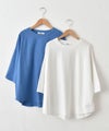 Our.｜クルーネック5分袖カットソー [[C-9066]][C]