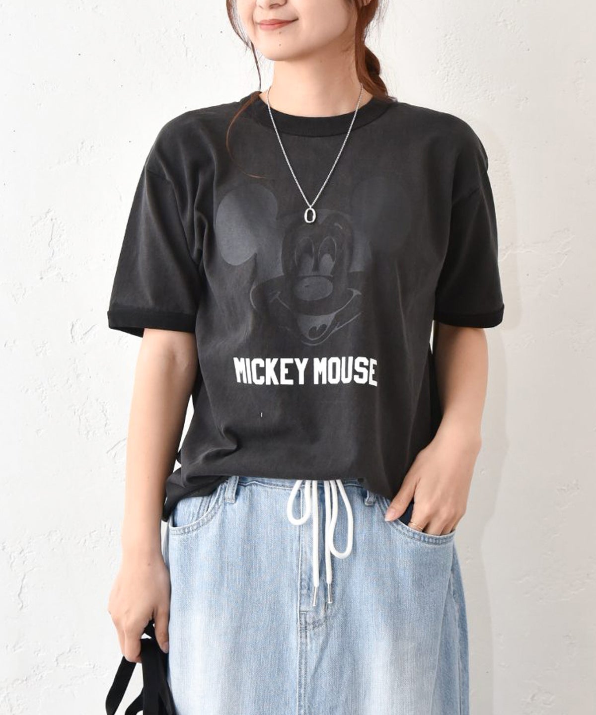 Johnbull｜MICKEY MOUSE RINGER Tシャツ [[JT262C16]][C]
