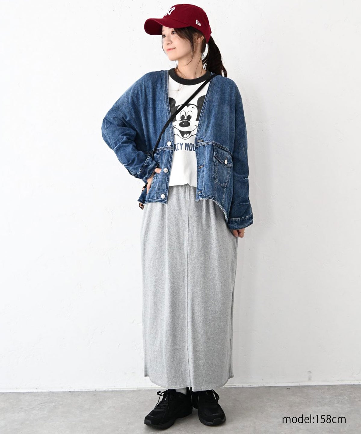 Johnbull｜MICKEY MOUSE RINGER Tシャツ [[JT262C16]][C]